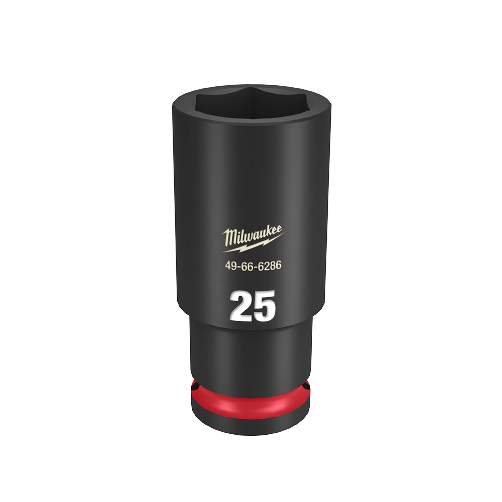 SHOCKWAVE 1/2'' Drive 25mm Deep 6 Point Impact Socket 47501021 49666286