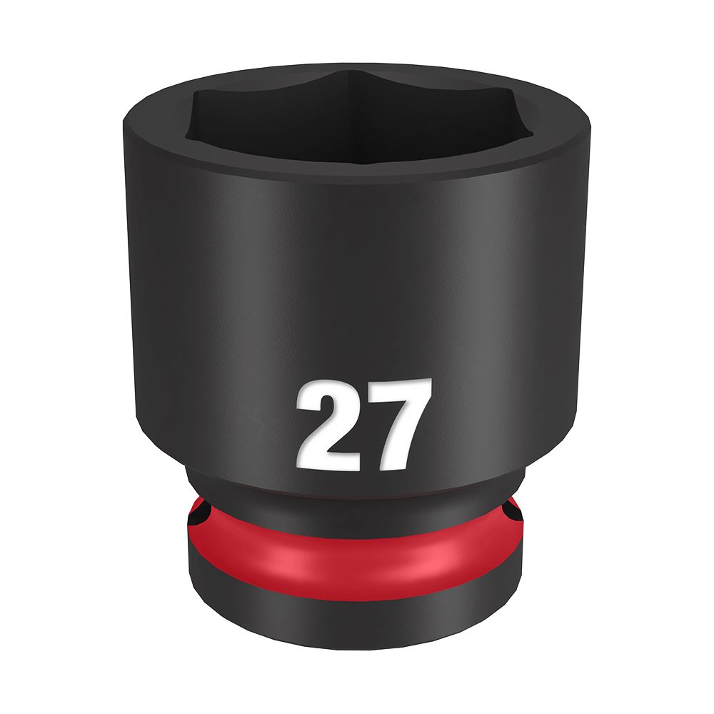 SHOCKWAVE 1/2'' Drive 27mm Standard 6 Point Impact Socket 47501025 49666259