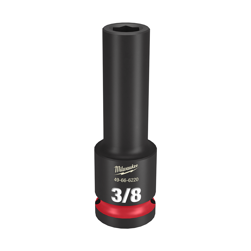 SHOCKWAVE 1/2'' Drive 3/8'' Deep 6 Point Impact Socket 47501032 49666220