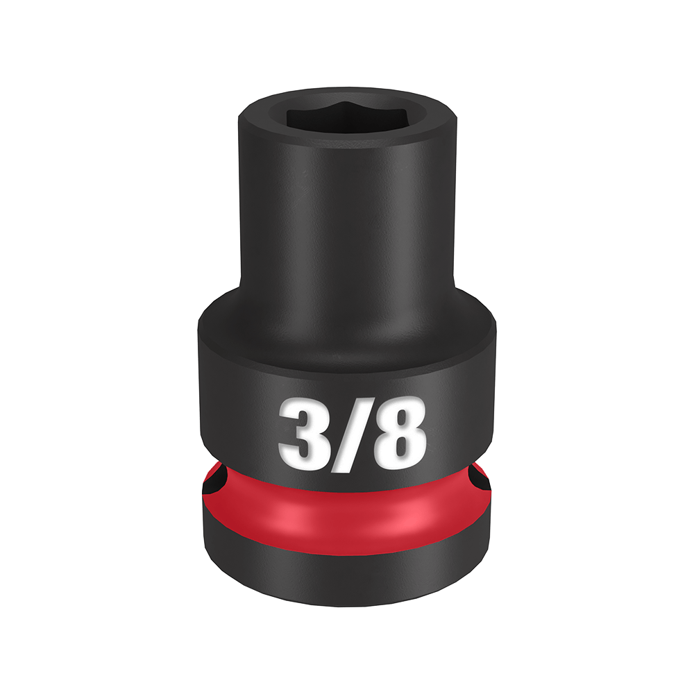 SHOCKWAVE 1/2'' Drive 3/8'' Standard 6 Point Impact Socket 47501033 49666200