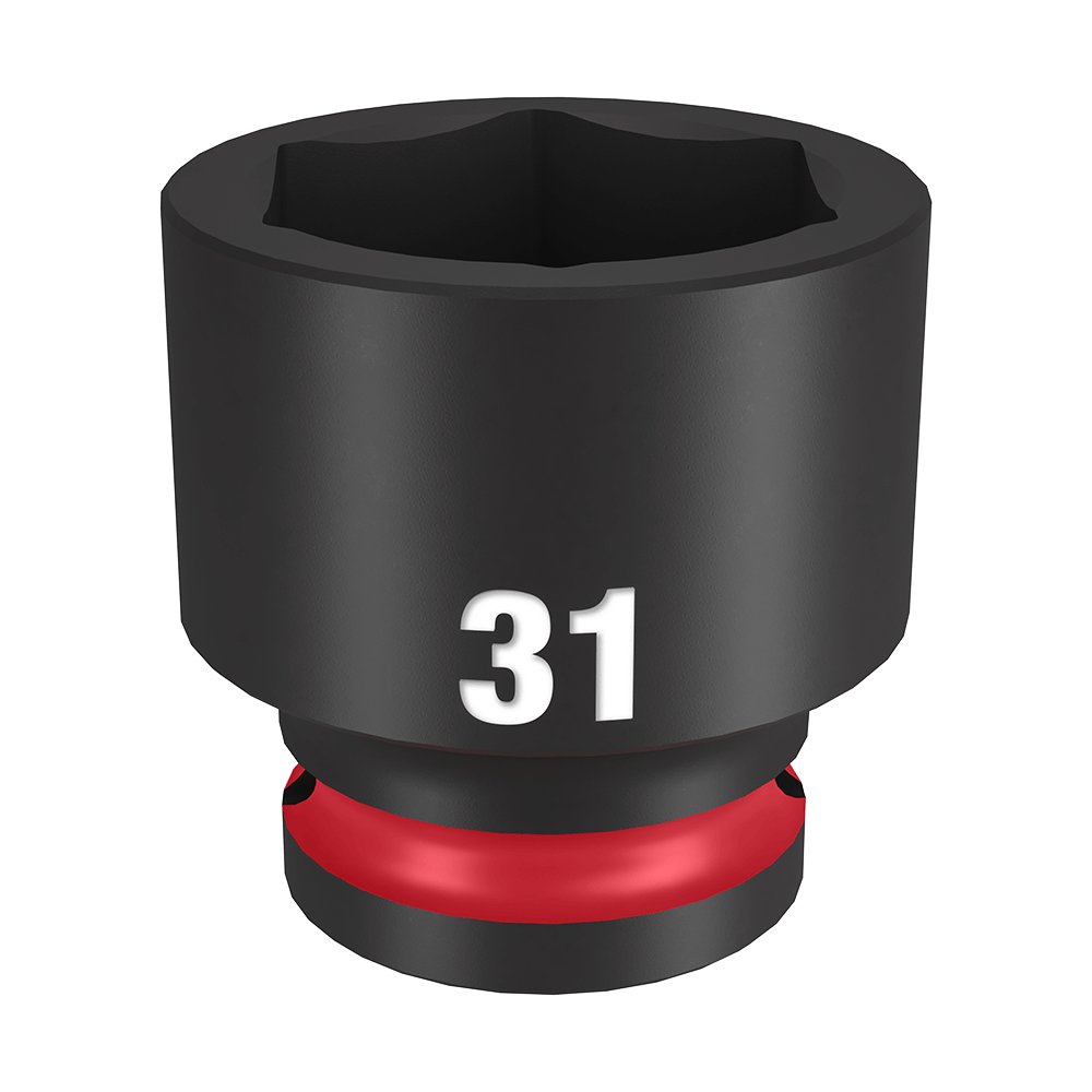SHOCKWAVE 1/2'' Drive 31mm Standard 6 Point Impact Socket 47501036 49666263