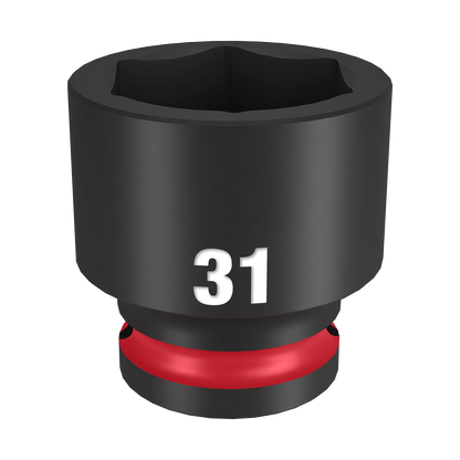 SHOCKWAVE 1/2'' Drive 31mm Standard 6 Point Impact Socket 47501036 49666263