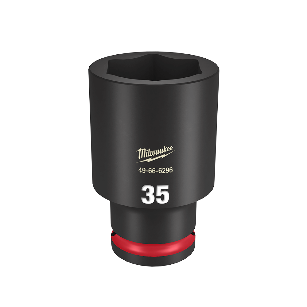 SHOCKWAVE 1/2'' Drive 35mm Deep 6 Point Impact Socket 47501043 49666296