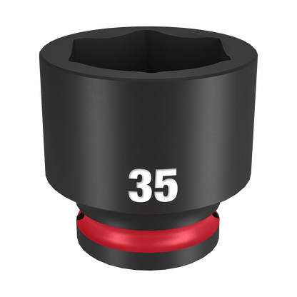 SHOCKWAVE 1/2'' Drive 35mm Standard 6 Point Impact Socket 47501044 49666267