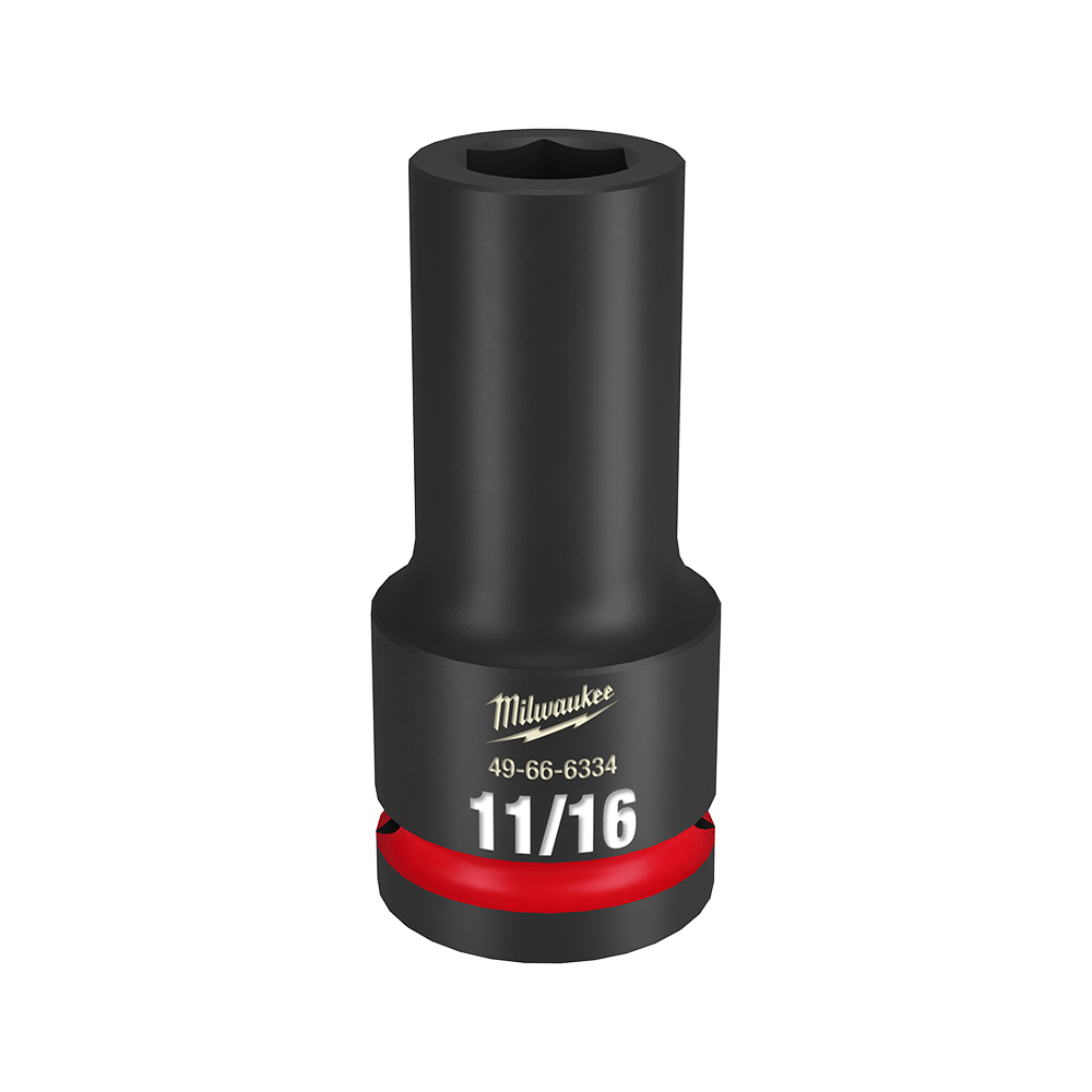 SHOCKWAVE 3/4'' Drive 11/16'' Deep 6 Point Impact Socket 47501063 49666334