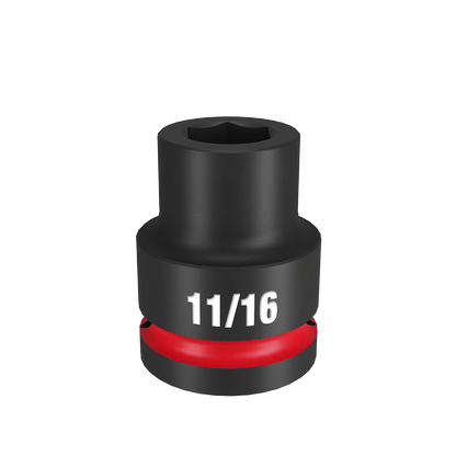 SHOCKWAVE 3/4'' Drive 11/16'' Standard 6 Point Impact Socket 47501064 49666302
