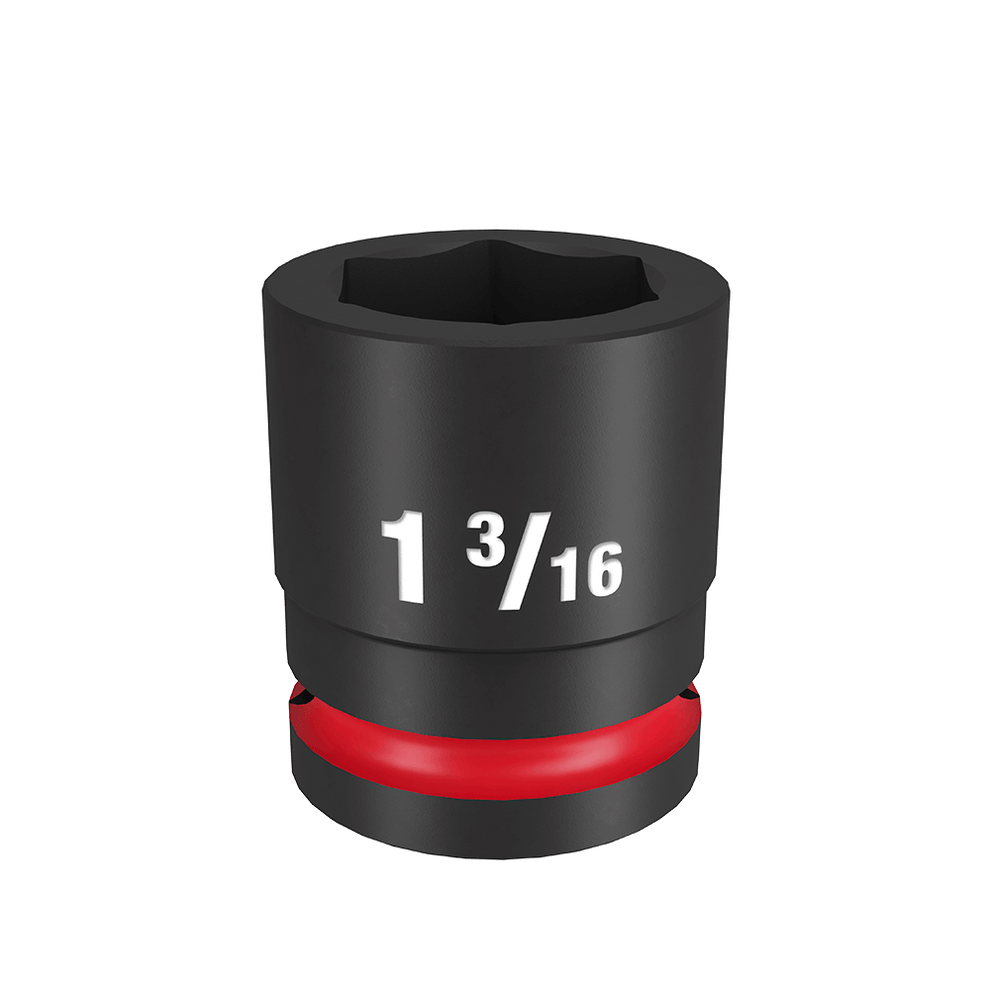 SHOCKWAVE 3/4'' Drive 1-3/16'' Standard 6 Point Impact Socket – ATOM