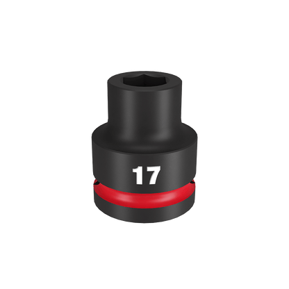 SHOCKWAVE 3/4'' Drive 17mm Standard 6 Point Impact Socket 47501081 49666356