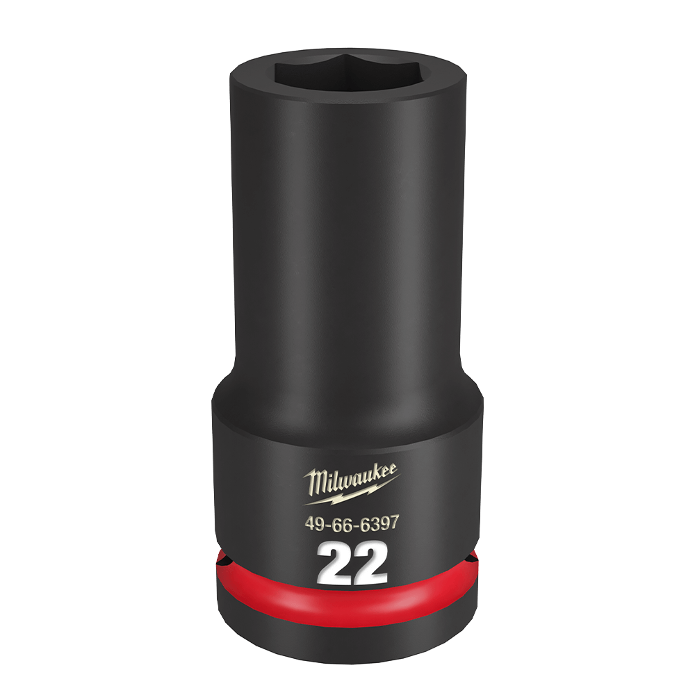 SHOCKWAVE 3/4'' Drive 22mm Deep 6 Point Impact Socket 47501089 49666397