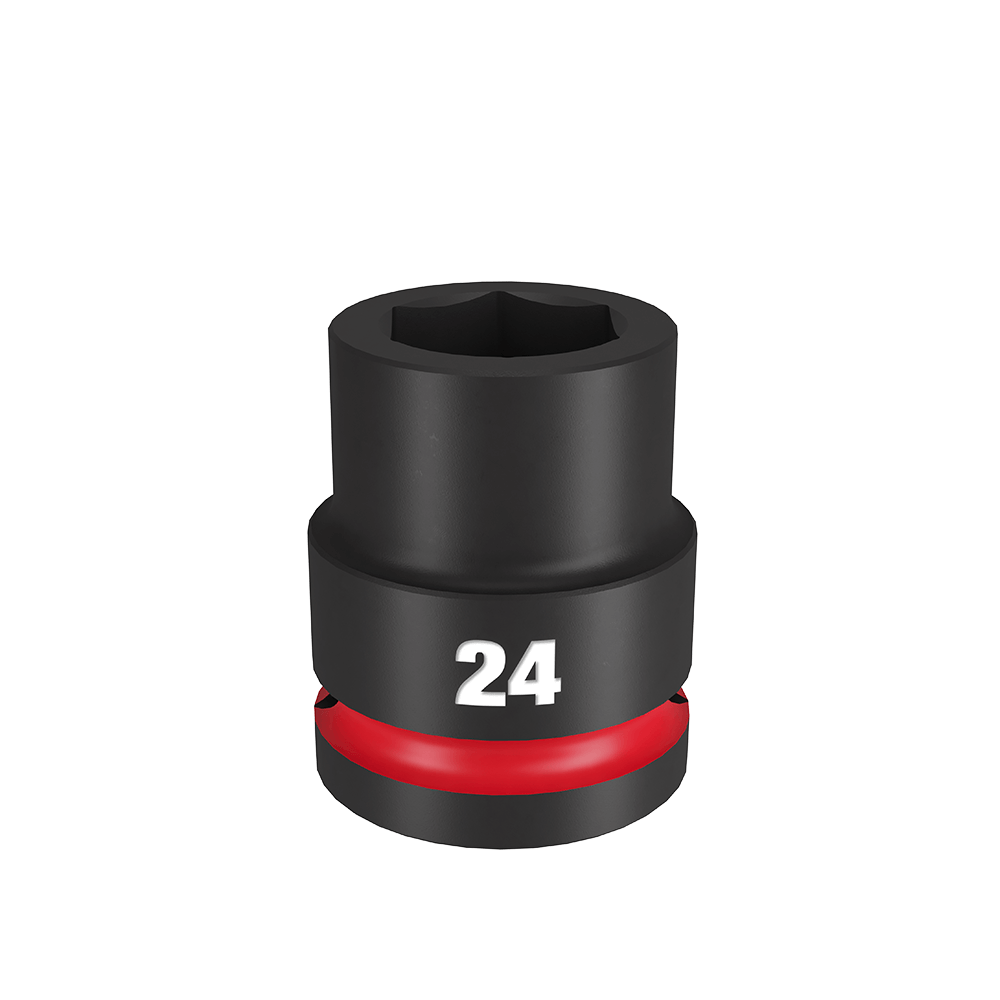 SHOCKWAVE 3/4'' Drive 24mm Standard 6 Point Impact Socket 47501093 49666362