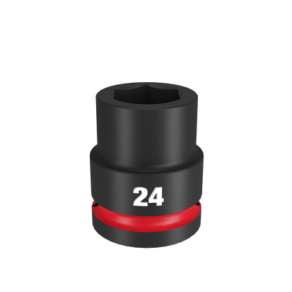 SHOCKWAVE 3/4'' Drive 24mm Standard 6 Point Impact Socket 47501093 49666362