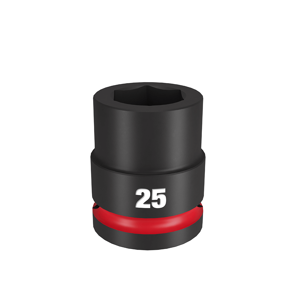 SHOCKWAVE 3/4'' Drive 25mm Standard 6 Point Impact Socket 47501095 49666363