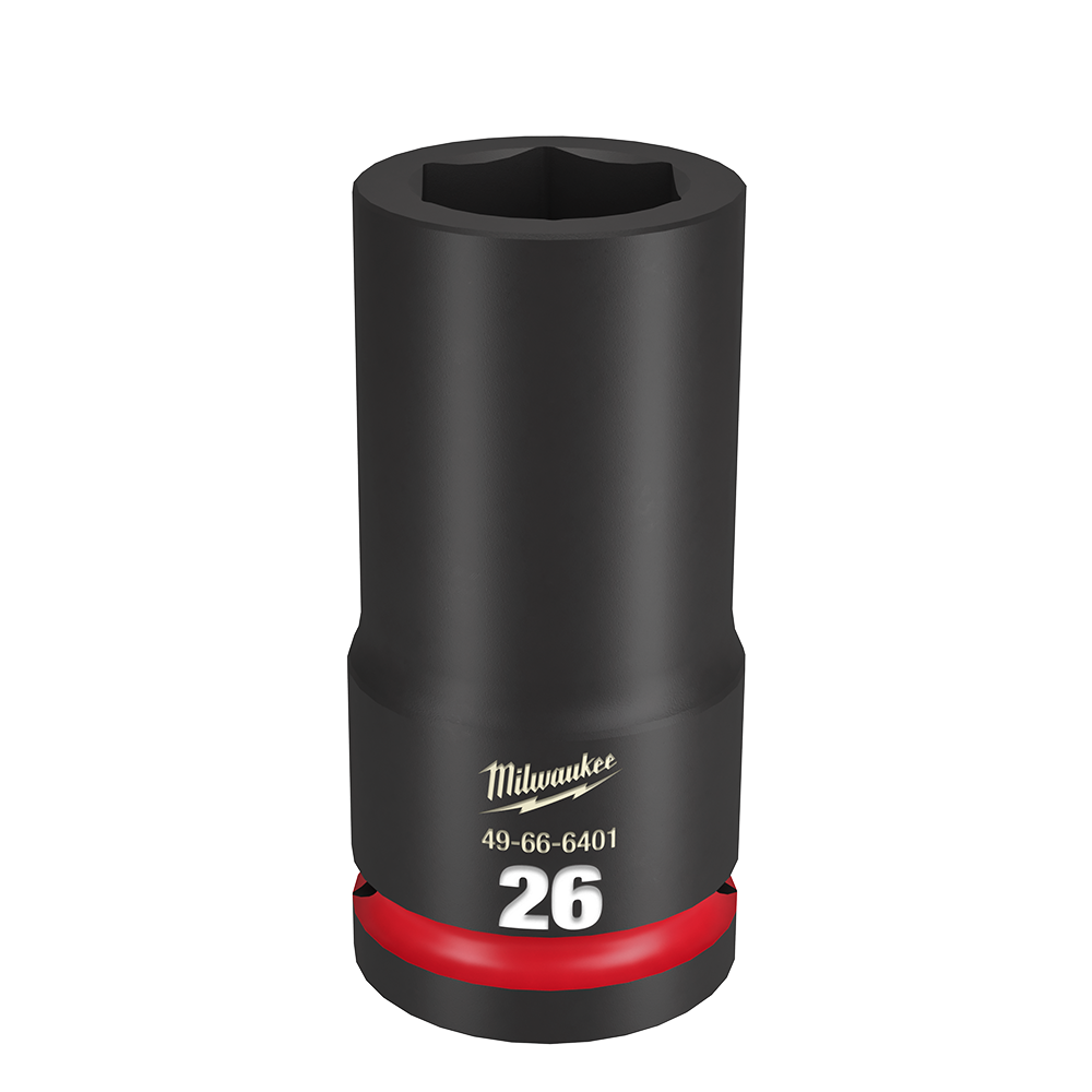 SHOCKWAVE 3/4'' Drive 26mm Deep 6 Point Impact Socket 47501096 49666401