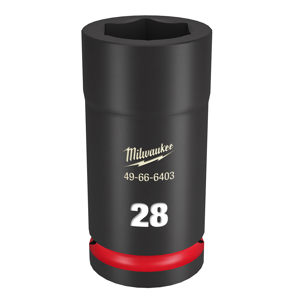 SHOCKWAVE 3/4'' Drive 28mm Deep 6 Point Impact Socket 47501099 49666403