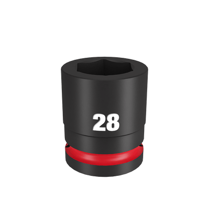 SHOCKWAVE 3/4'' Drive 28mm Standard 6 Point Impact Socket 47501100 49666366