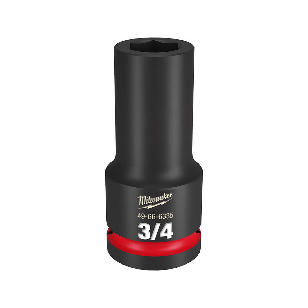 SHOCKWAVE 3/4'' Drive 3/4'' Deep 6 Point Impact Socket 47501103 49666335