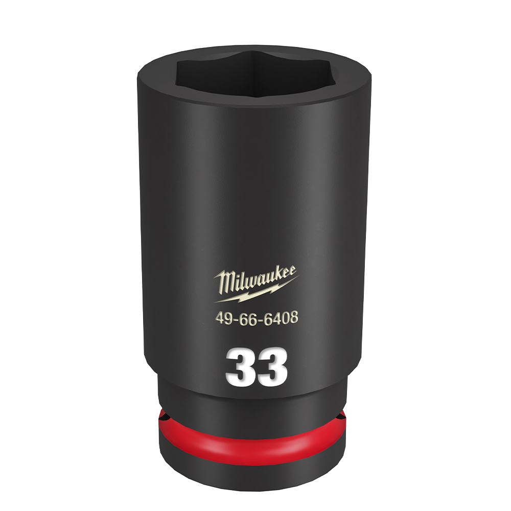 SHOCKWAVE 3/4'' Drive 33mm Deep 6 Point Impact Socket 47501107 49666408