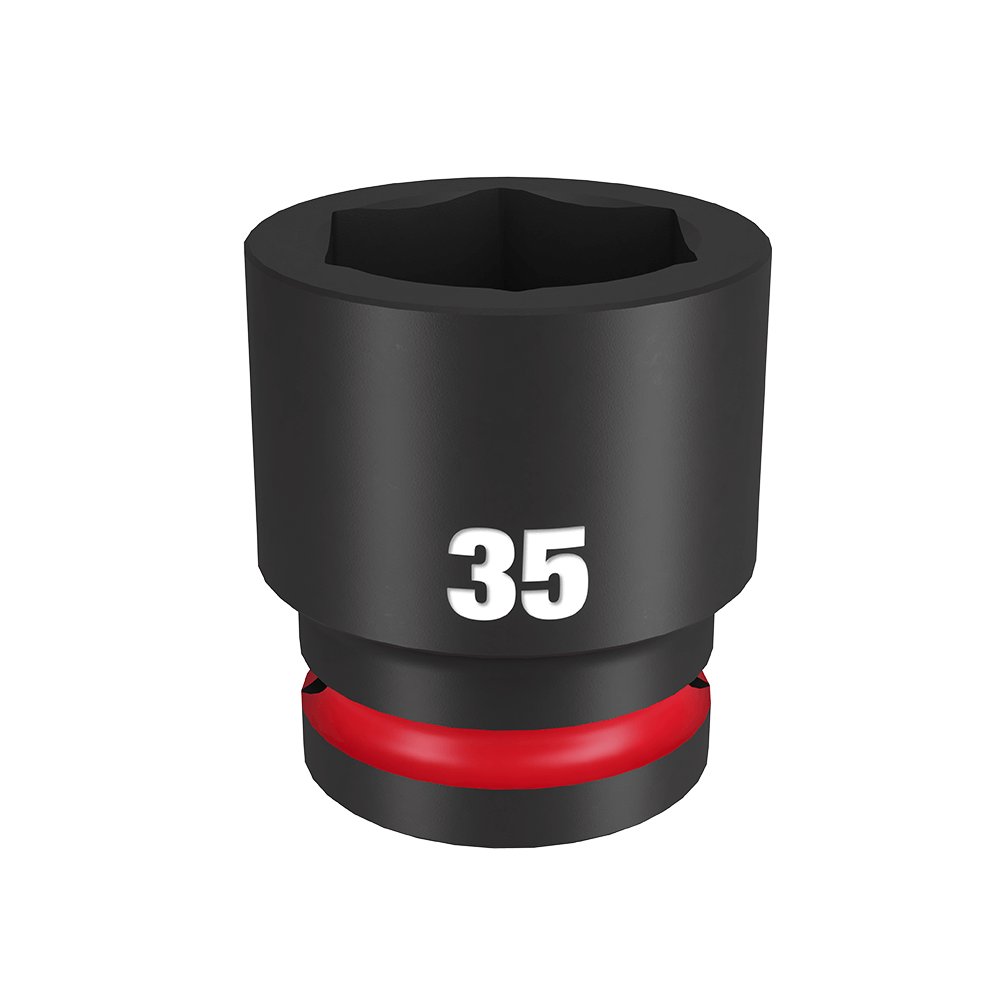 SHOCKWAVE 3/4'' Drive 35mm Standard 6 Point Impact Socket 47501111 49666373