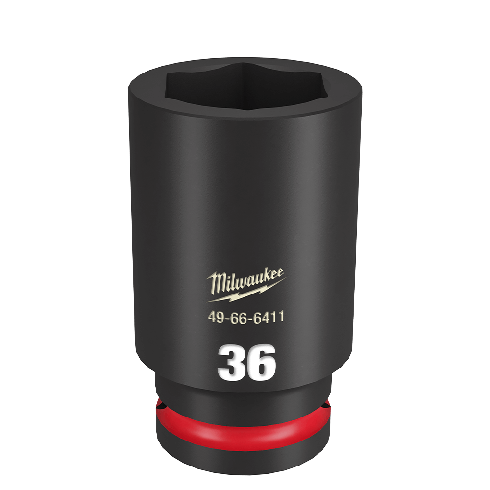 SHOCKWAVE 3/4'' Drive 36mm Deep 6 Point Impact Socket 47501112 49666411