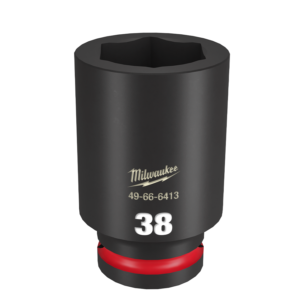 SHOCKWAVE 3/4'' Drive 38mm Deep 6 Point Impact Socket 47501115 49666413