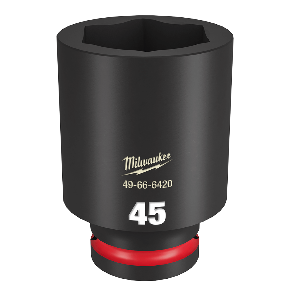 SHOCKWAVE 3/4'' Drive 45mm Deep 6 Point Impact Socket 47501128 49666420