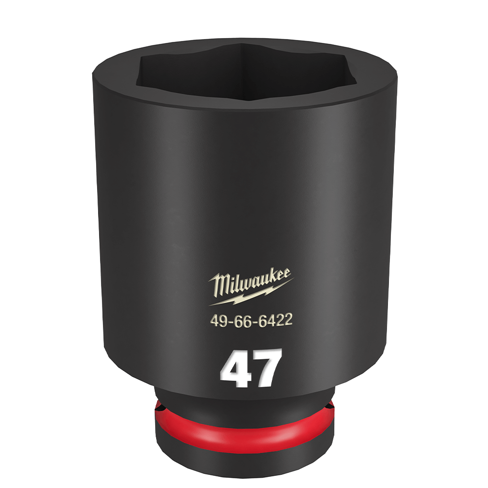 SHOCKWAVE 3/4'' Drive 47mm Deep 6 Point Impact Socket 47501130 49666422