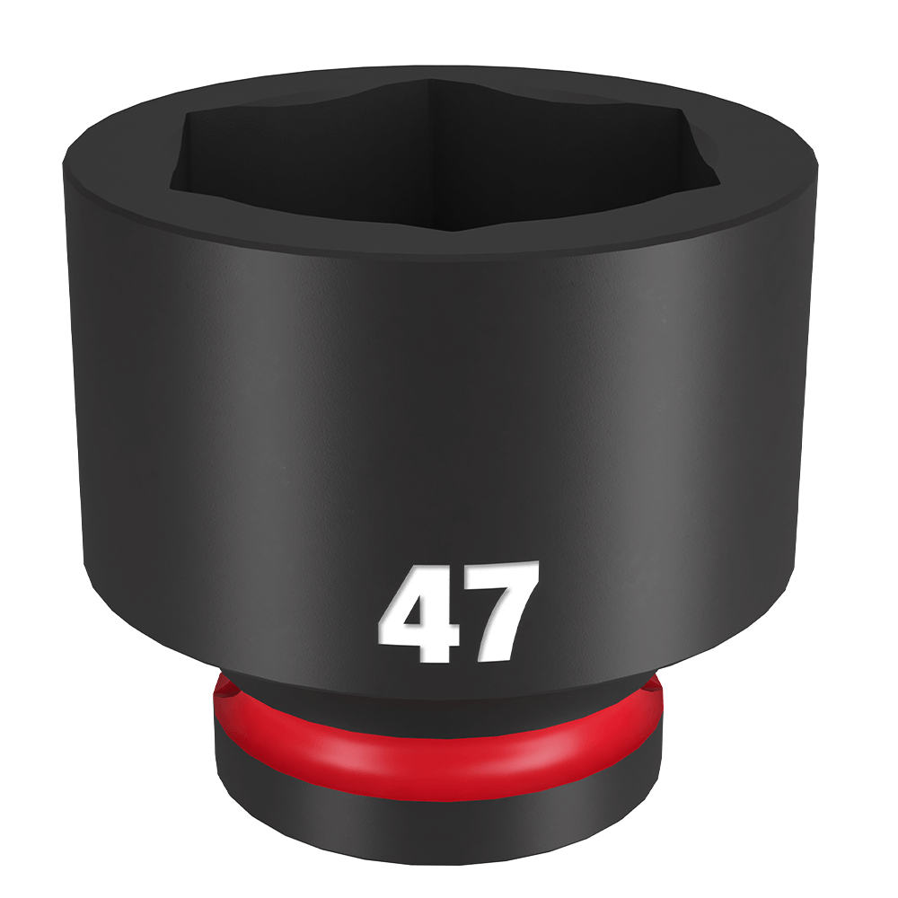 SHOCKWAVE 3/4'' Drive 47mm Standard 6 Point Impact Socket 47501131 49666385