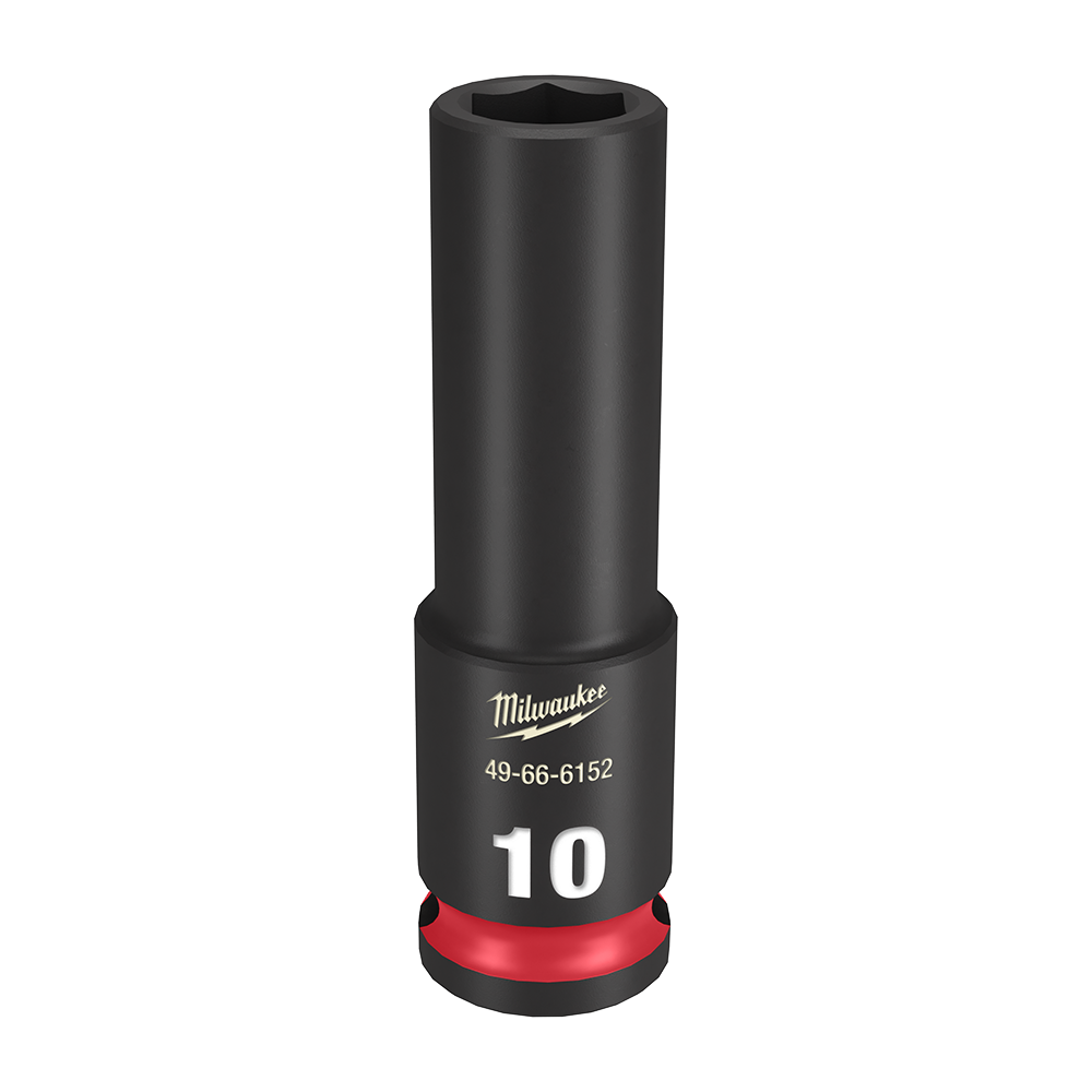 SHOCKWAVE 3/8'' Drive 10mm Deep 6 Point Impact Socket 47501146 49666152