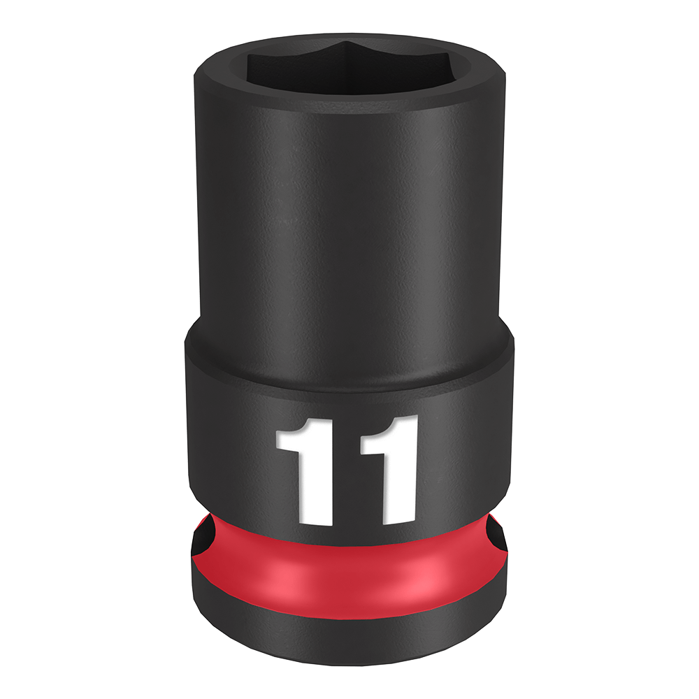 SHOCKWAVE 3/8'' Drive 11mm Standard 6 Point Impact Socket 47501153 49666135