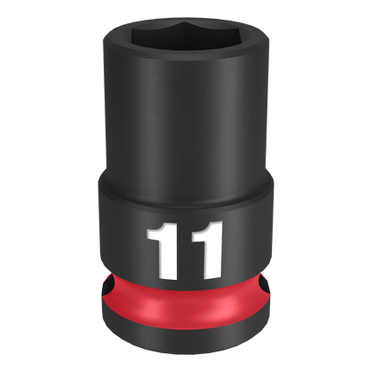 SHOCKWAVE 3/8'' Drive 11mm Standard 6 Point Impact Socket 47501153 49666135
