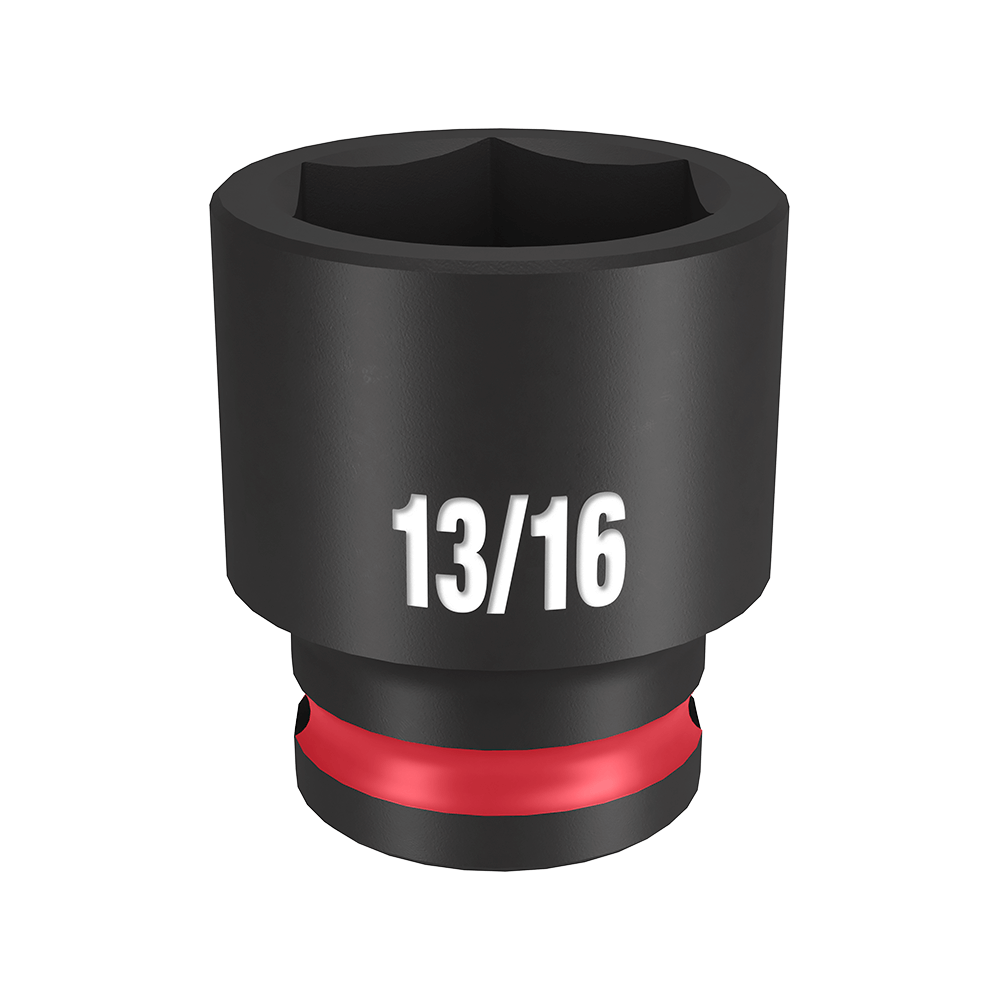 SHOCKWAVE 3/8'' Drive 13/16'' Standard 6 Point Impact Socket 47501158 49666111