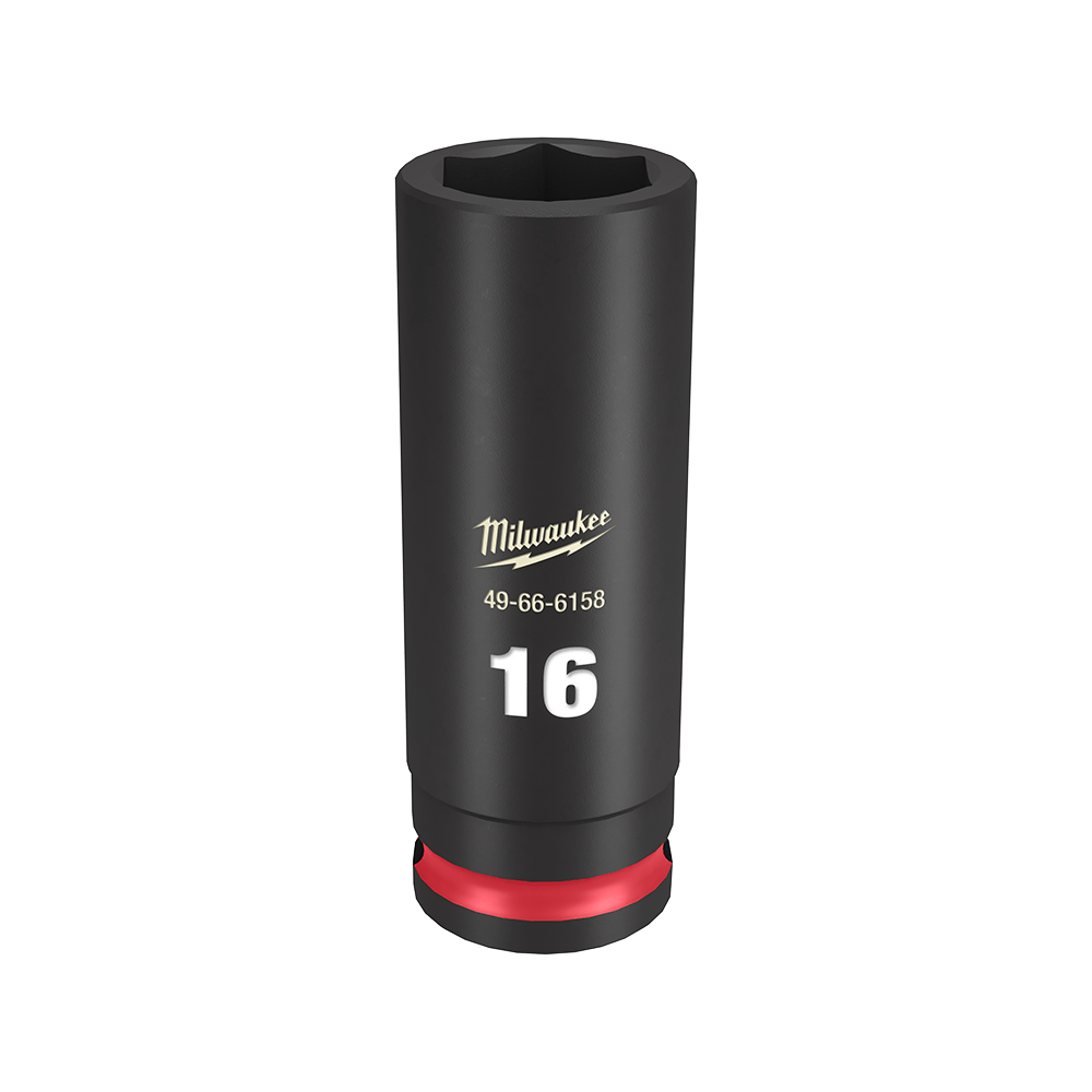 SHOCKWAVE 3/8'' Drive 16mm Deep 6 Point Impact Socket 47501167 49666158