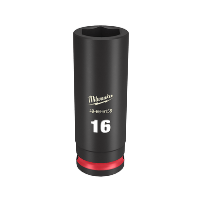 SHOCKWAVE 3/8'' Drive 16mm Deep 6 Point Impact Socket 47501167 49666158