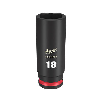 SHOCKWAVE 3/8'' Drive 18mm Deep 6 Point Impact Socket 47501171 49666160