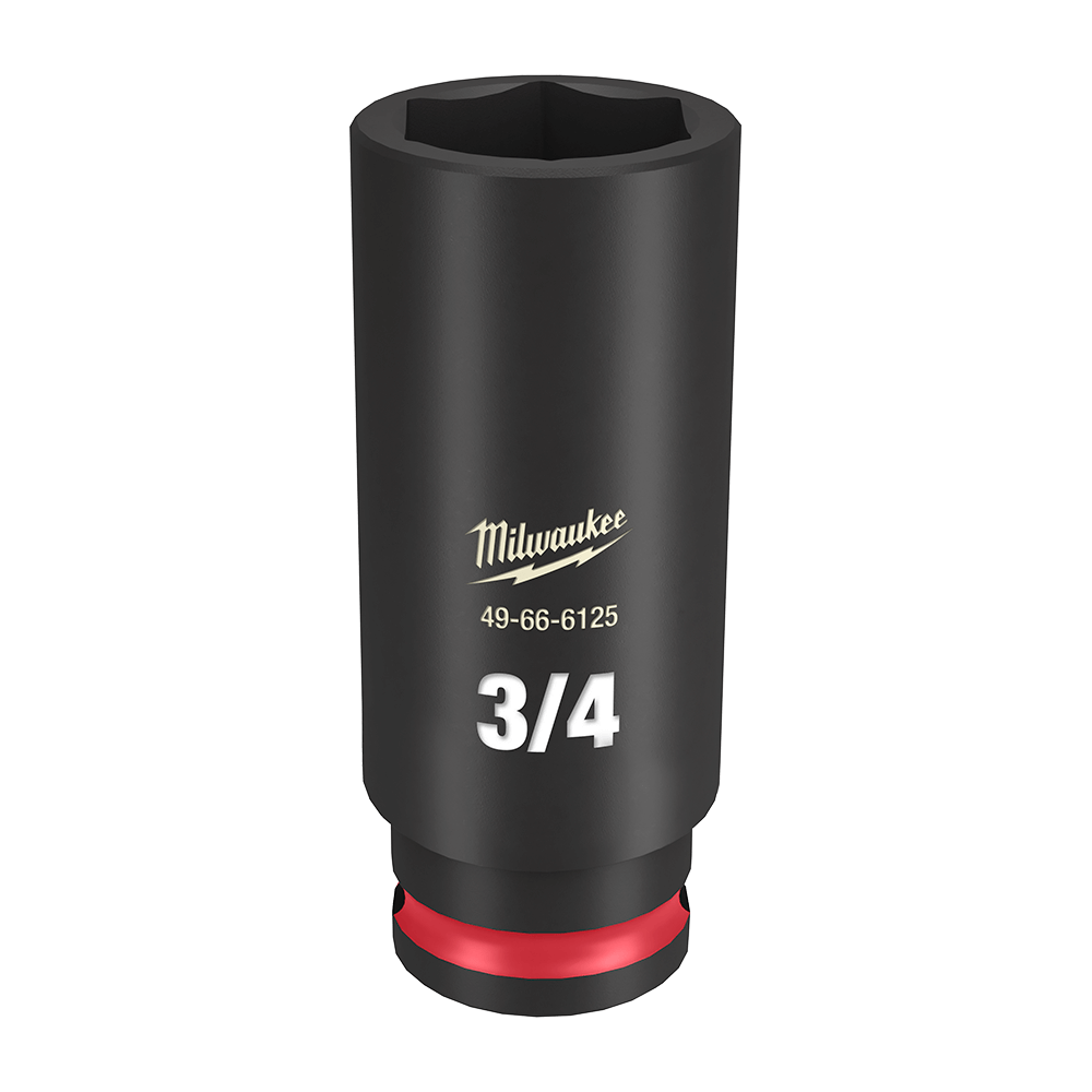SHOCKWAVE 3/8'' Drive 3/4'' Deep 6 Point Impact Socket 47501183 49666125