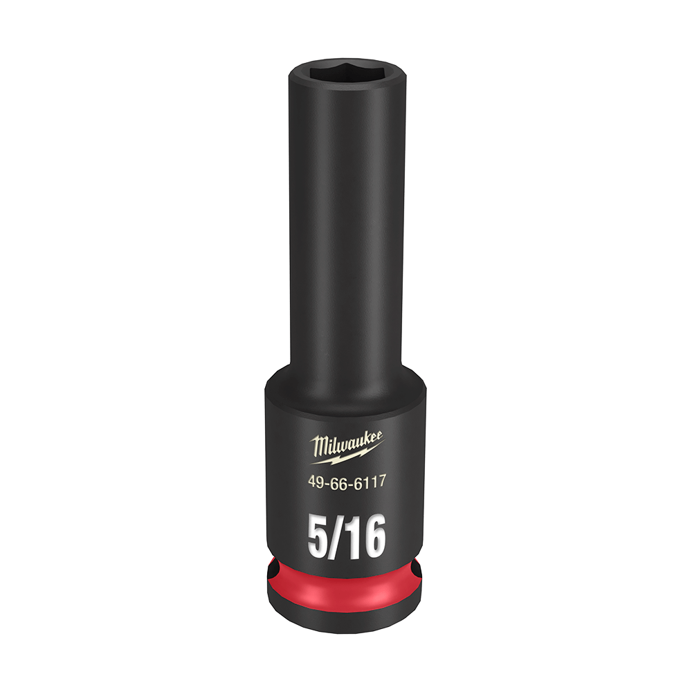 SHOCKWAVE 3/8'' Drive 5/16'' Deep 6 Point Impact Socket 47501187 49666117