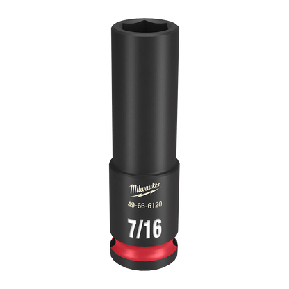 SHOCKWAVE 3/8'' Drive 7/16'' Deep 6 Point Impact Socket 47501191 49666120
