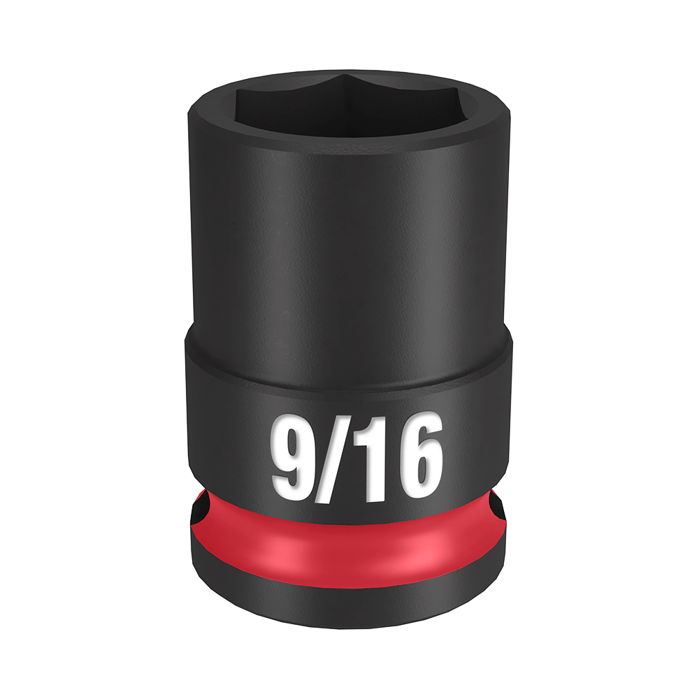 SHOCKWAVE 3/8'' Drive 9/16'' Standard 6 Point Impact Socket 47501198 49666107
