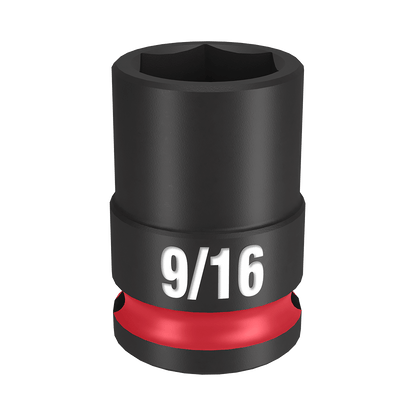 SHOCKWAVE 3/8'' Drive 9/16'' Standard 6 Point Impact Socket 47501198 49666107