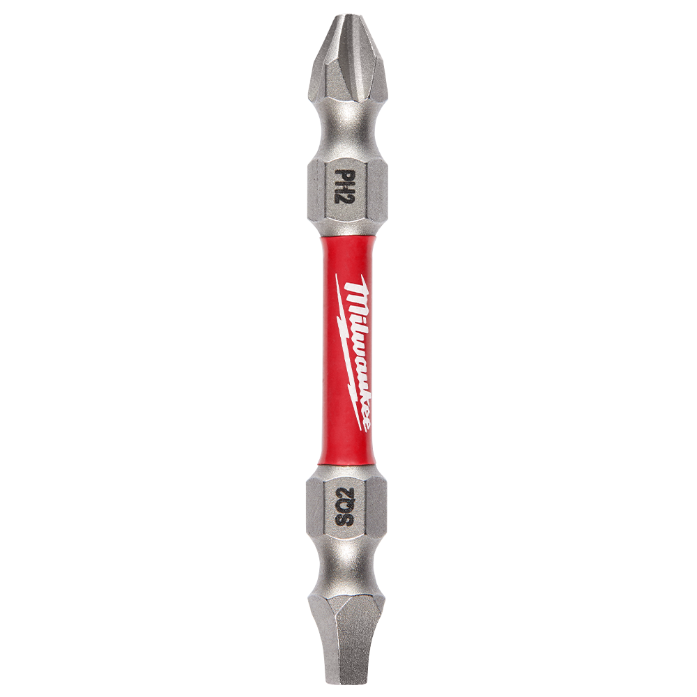 Shockwave PH2 SQ2 Double ended bit 60mm 1PK 47501218 48324311