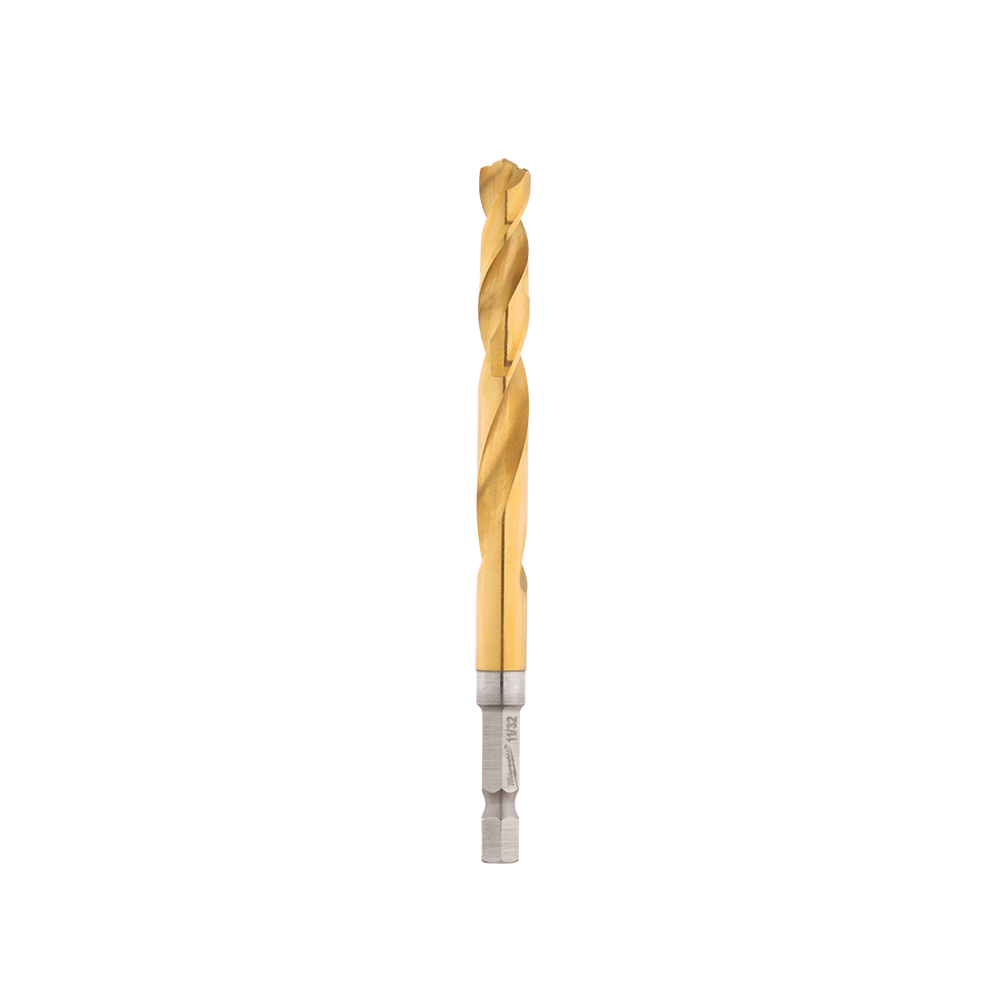 SHOCKWAVE Red Helix Titanium Drill Bit 8mm 47501292 48894819