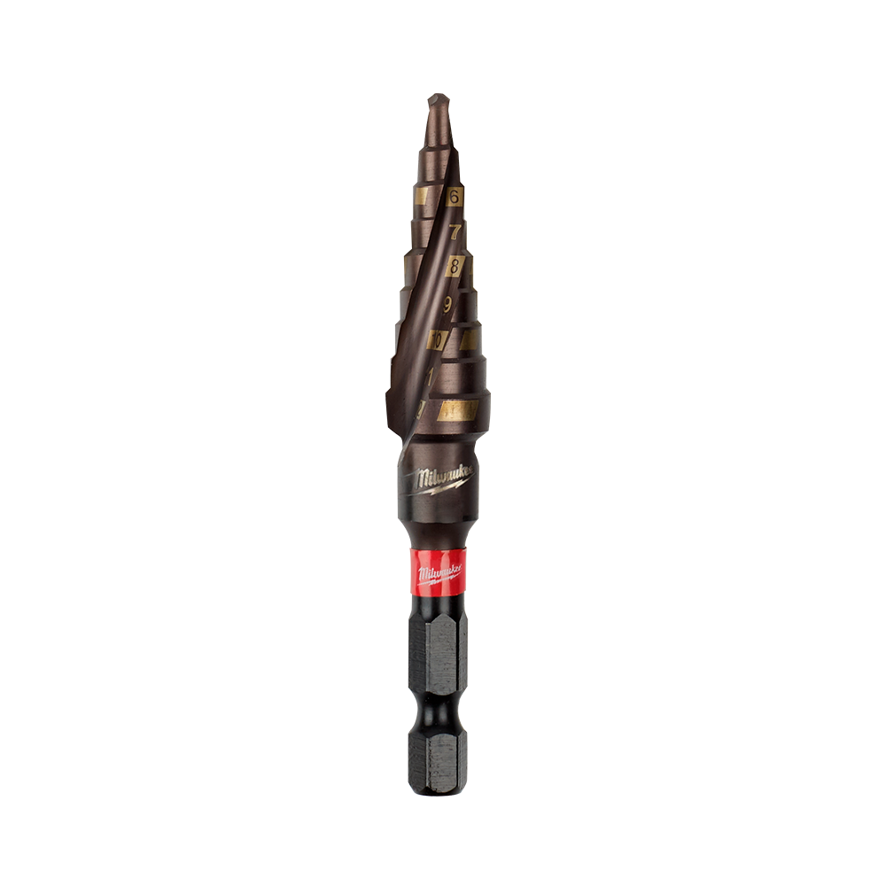 SHOCKWAVE Step Drill 4-12mm 9 Hole 47501298 48899261