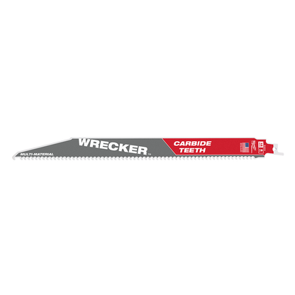The Wrecker with Carbide Teeth SAWZALL Blade 300mm 1Pkt 47501341 48005243