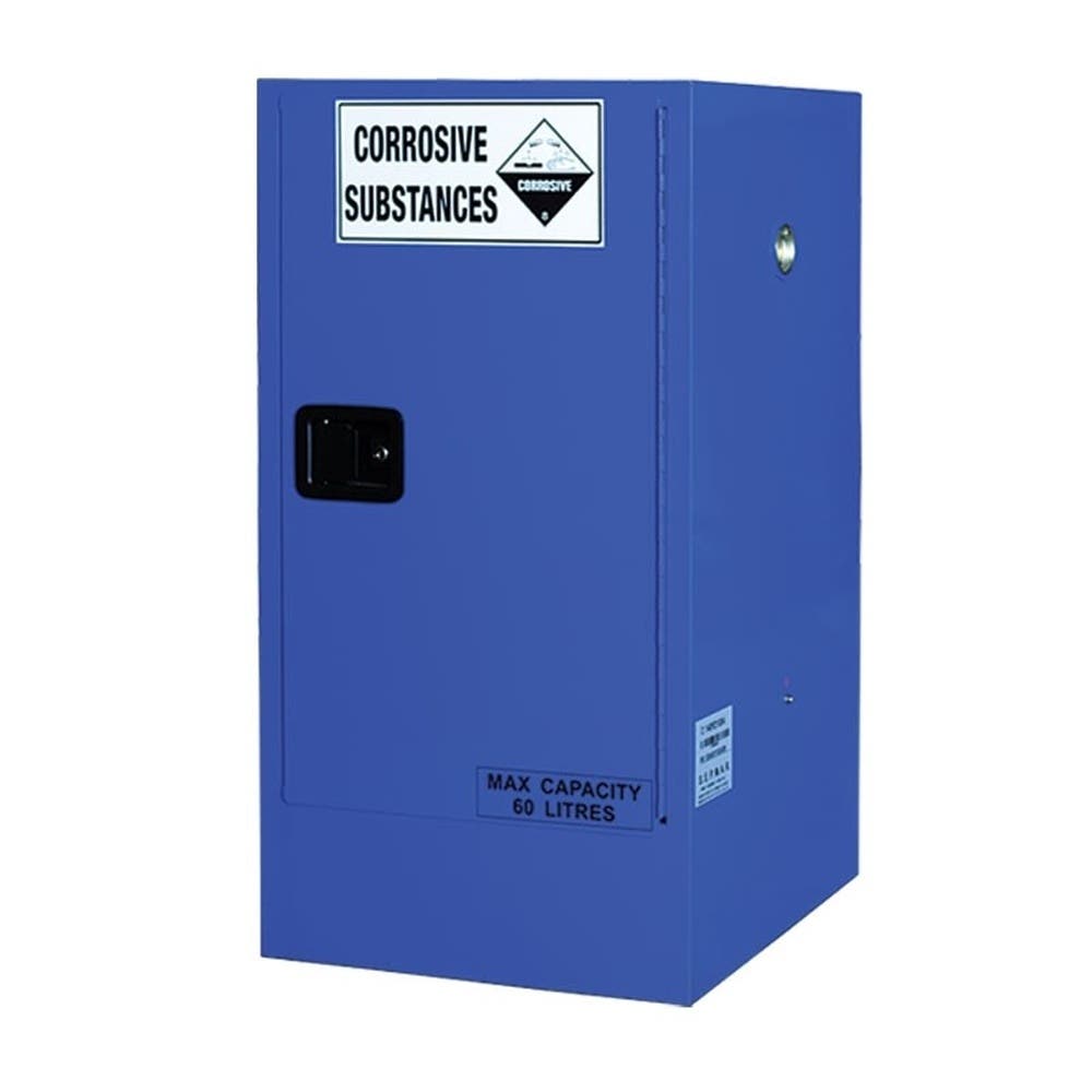 Cabinet DG Corrosive Substance Blue 60L 1065 X 570 X 560mm 1 Shelf 476433 878968