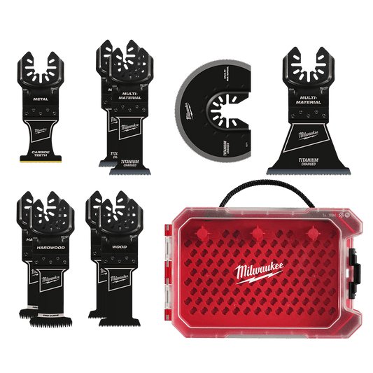 Blade Multi-tool Milwaukee Kit 9 Piece 477590 49109113