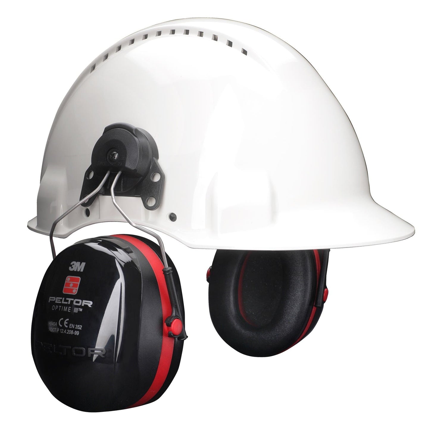 Earmuff Cap 25mm Mounted Class 5 30db Peltor Optime III 3M H540G3GS/E_480109_7100242351