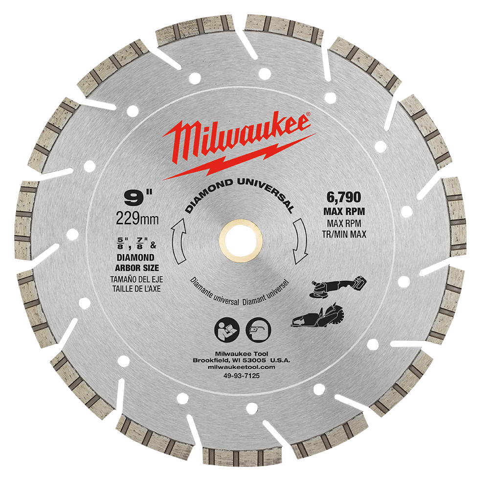 230MM (9) UNIVERSAL DIAMOND SEGMENTED BLADE 480249 49947125