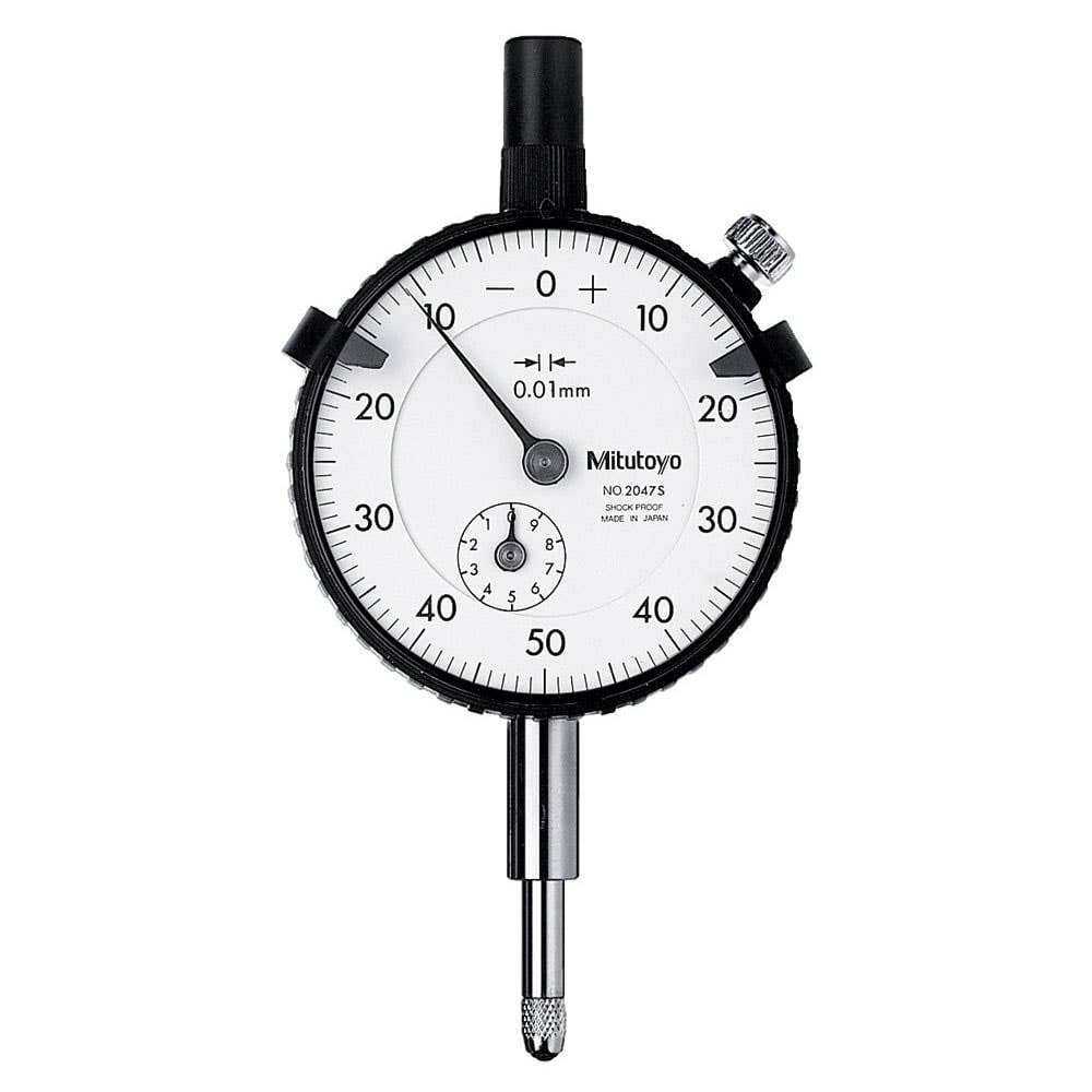 Series 2 Standard Type Dial Indicator Balanced 10mm 0.01mm 4826001 2047A