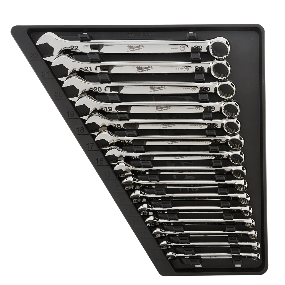 MILWAUKEE 15PC COMBINATION WRENCH SET - METRIC 488170 48229515