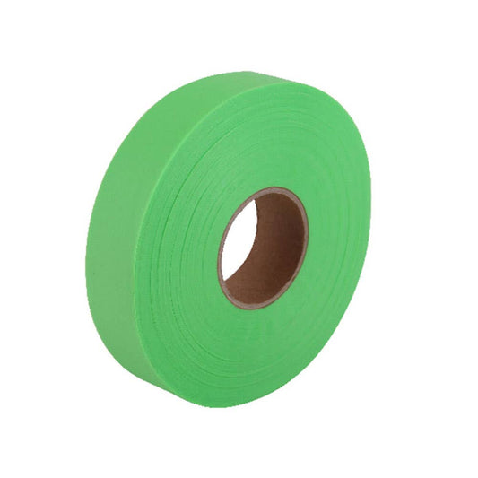 Flagging Tape Fluoro Green 25mm x 75m 4909005 FTFLG75